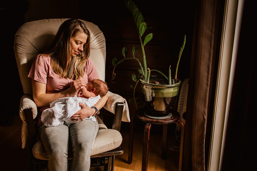 Appleton in-home newborn photographer